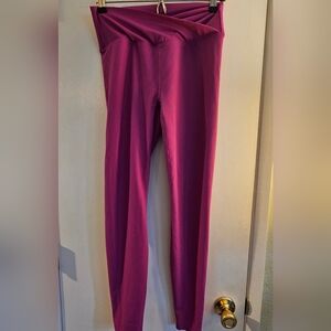 All in Motion Magenta Ribbed Pants